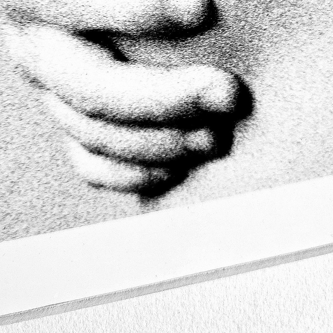 Untitled II, framed